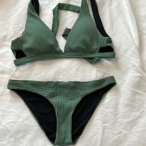 Green bikini